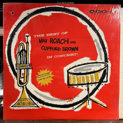 The Best Of Max Roach And Clifford Brown In Concert (VINYL) | Near Mint (NM) Near Mint (NM) - JAZZ / USED *NEAR MINT*