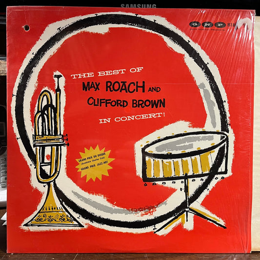 The Best Of Max Roach And Clifford Brown In Concert (VINYL) | Near Mint (NM) Near Mint (NM) - JAZZ / USED *NEAR MINT*
