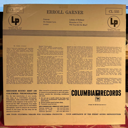 Erroll Garner | Near Mint (NM) Excellent (EX)