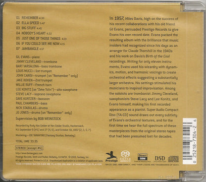 Gil Evans & Ten (SACD) | Near Mint (NM or M-) Near Mint (NM or M-) - JAZZ / USED *NEAR MINT*
