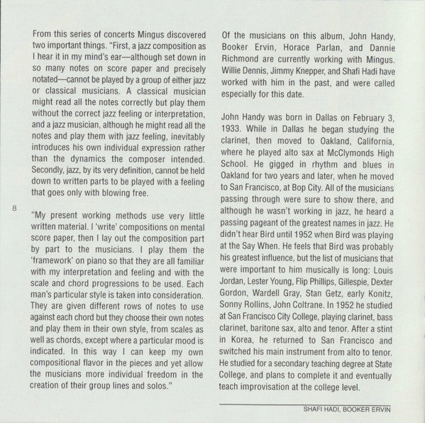 Mingus Ah Um (SACD) | Near Mint (NM or M-) Near Mint (NM or M-) - JAZZ / USED *NEAR MINT*