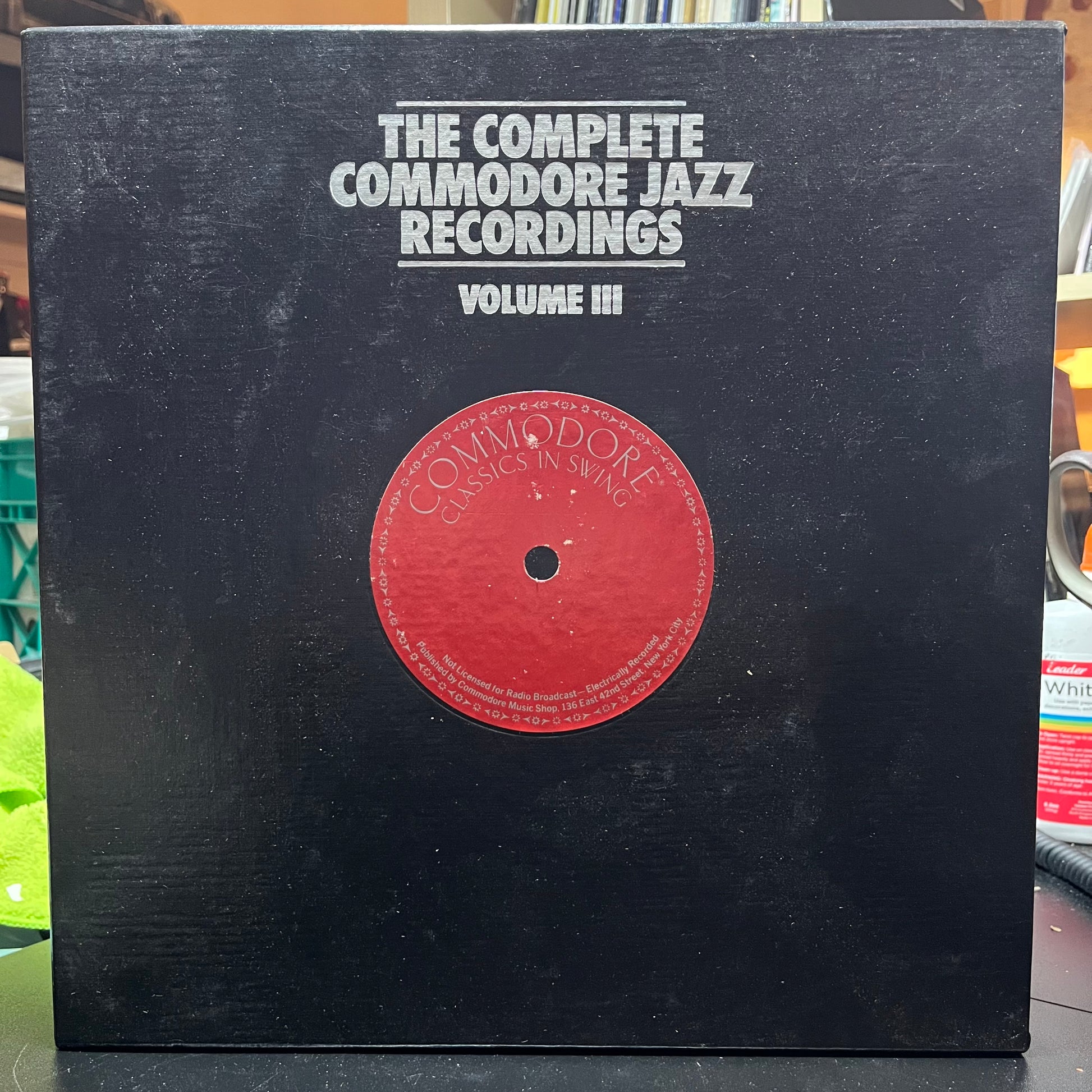The Complete Commodore Jazz Recordings Volume III (20xVINYL BOX) | Near Mint (NM or M-) Excellent+ (EX+) - JAZZ / USED *NEAR MINT*