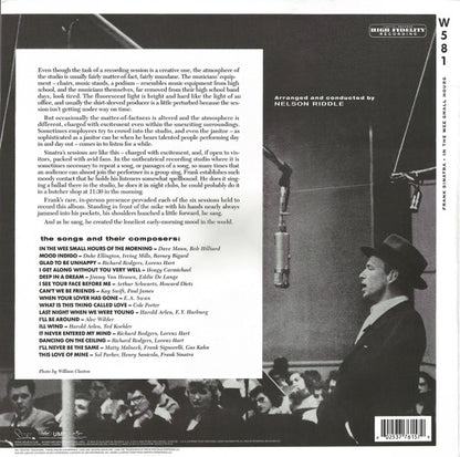 Frank Sinatra - In The Wee Small Hours (VINYL) | Near Mint (NM) Near Mint (NM) - JAZZ / USED *NEAR MINT*
