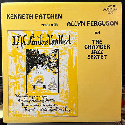 Kenneth Patchen Reads With Allyn Ferguson And The Chamber Jazz Sextet (VINYL) | Near Mint (NM or M-) Near Mint (NM) - JAZZ / USED *NEAR MINT*