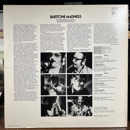 Baritone Madness (LP) | Near Mint (NM) Near Mint- (NM-) - JAZZ / USED *NEAR MINT*
