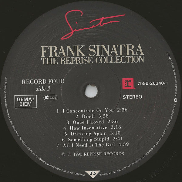 The Reprise Collection (6xVINYL BOX) | Near Mint (NM or M-) Excellent (EX) - JAZZ / USED *NEAR MINT*