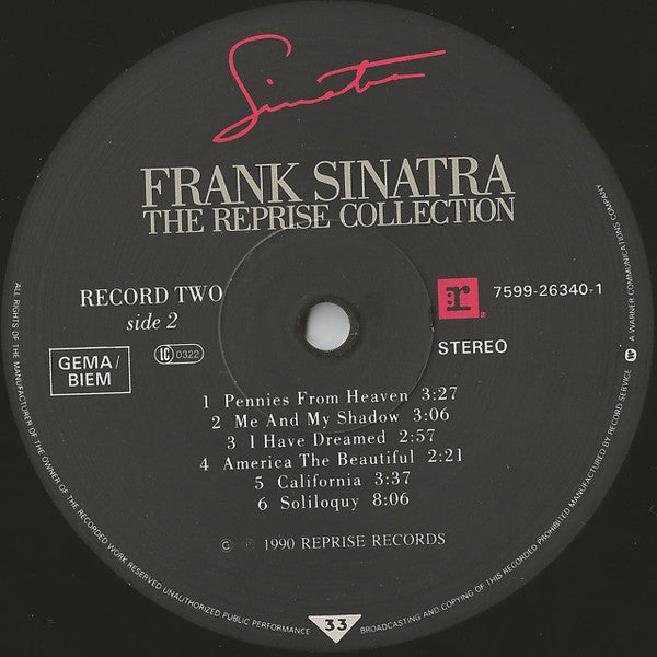 The Reprise Collection (6xVINYL BOX) | Near Mint (NM or M-) Excellent (EX) - JAZZ / USED *NEAR MINT*