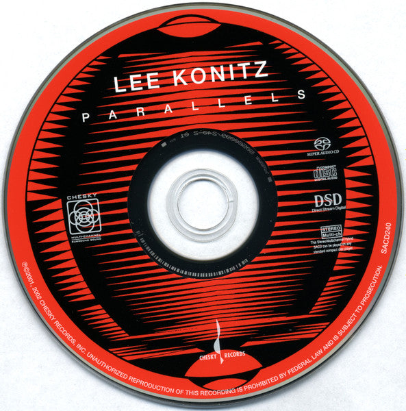 Parallels (SACD) | Near Mint (NM) Excellent+ (EX+) - JAZZ / USED *NEAR MINT*