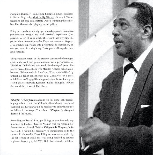 Ellington At Newport 1956 (Complete) (2xCD) | Near Mint (NM or M-) Near Mint (NM or M-) - JAZZ / USED *NEAR MINT*