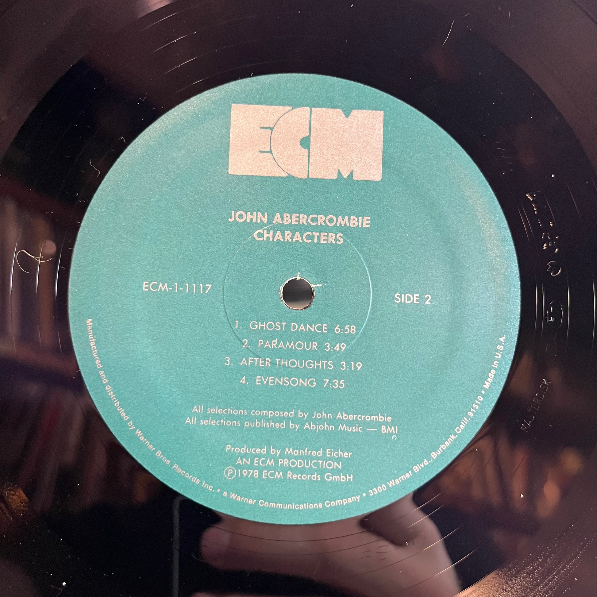 Characters (VINYL) | Near Mint (NM) Near Mint (NM) - JAZZ / USED *NEAR MINT*