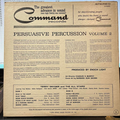Persuasive Percussion Volume 2 (VINYL) | Near Mint (NM) Excellent (EX) - JAZZ / USED *NEAR MINT*