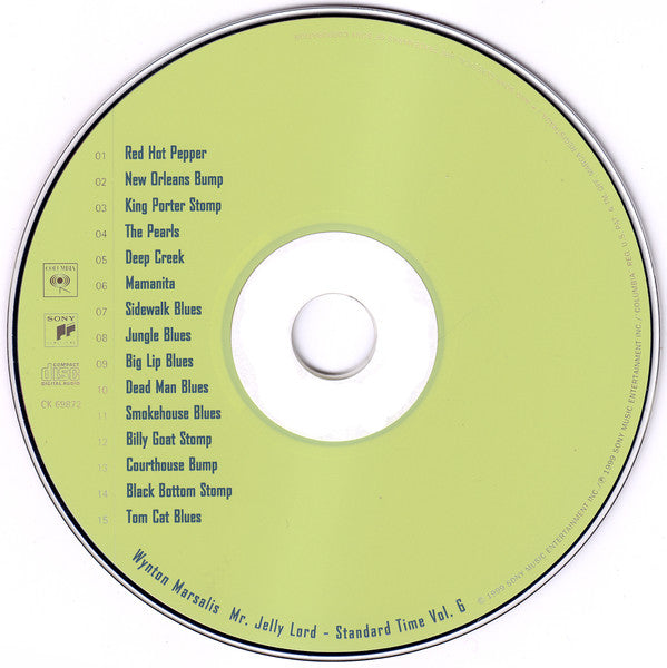 Standard Time Vol. 6 - Mr. Jelly Lord (CD) | Near Mint (NM or M-) Near Mint (NM or M-) - JAZZ / USED *NEAR MINT*