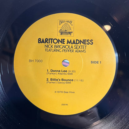 Baritone Madness (VINYL) | Near Mint (NM) Near Mint- (NM-) - JAZZ / USED *NEAR MINT*