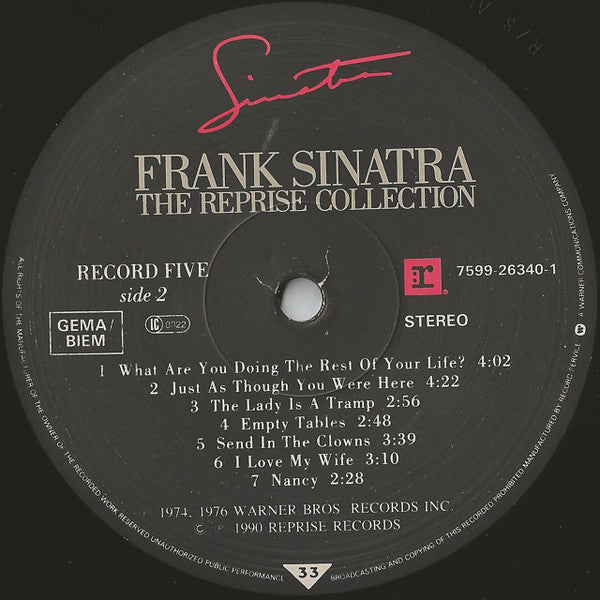 The Reprise Collection (6xVINYL BOX) | Near Mint (NM or M-) Excellent (EX) - JAZZ / USED *NEAR MINT*