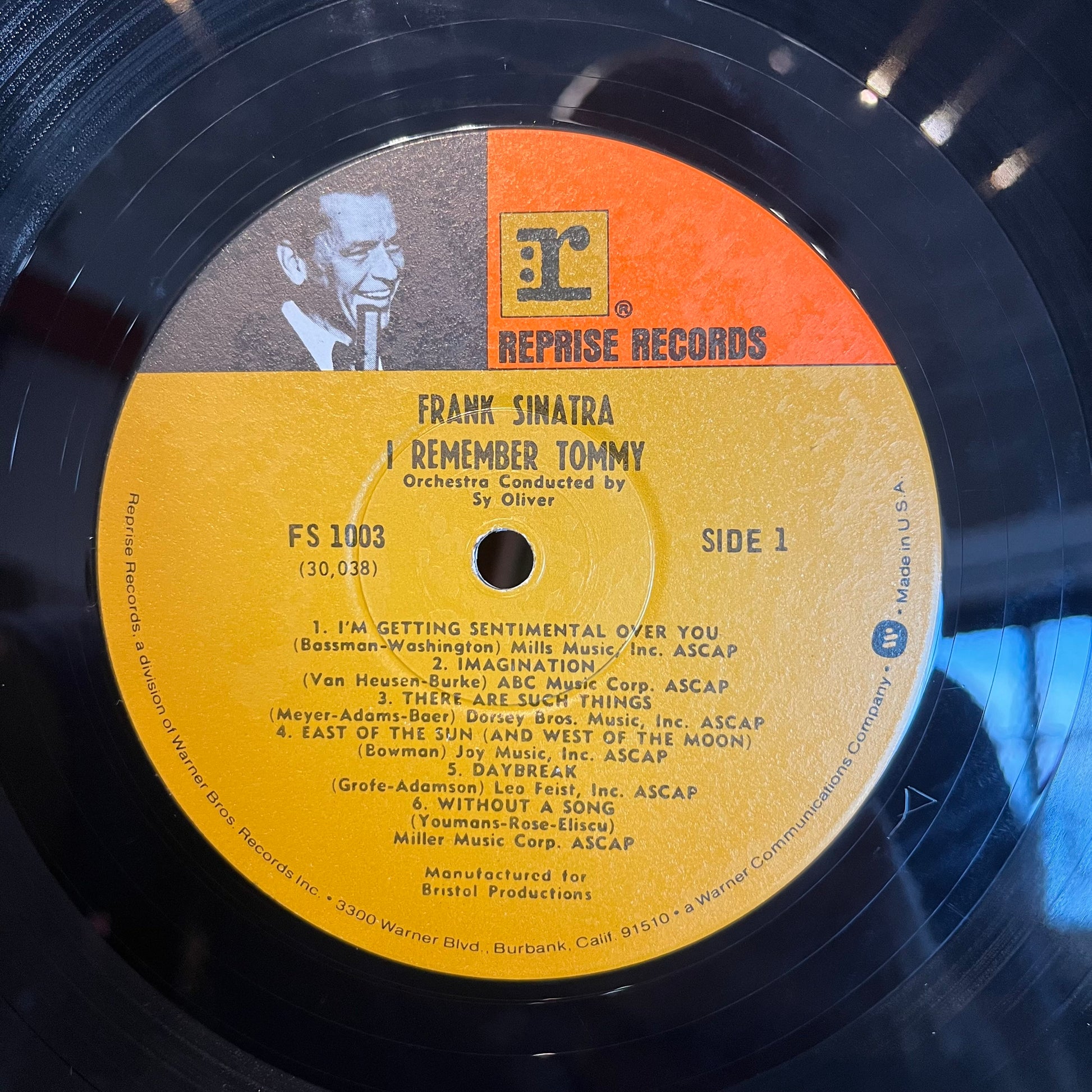 Frank Sinatra - I Remember Tommy *WINCHESTER* | Near Mint (NM) Near Mint (NM) - JAZZ / USED *NEAR MINT*