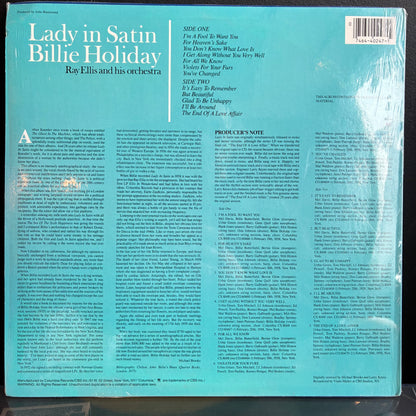 Lady In Satin (VINYL) | Near Mint (NM or M-) Excellent+ (EX+) - JAZZ / USED *NEAR MINT*