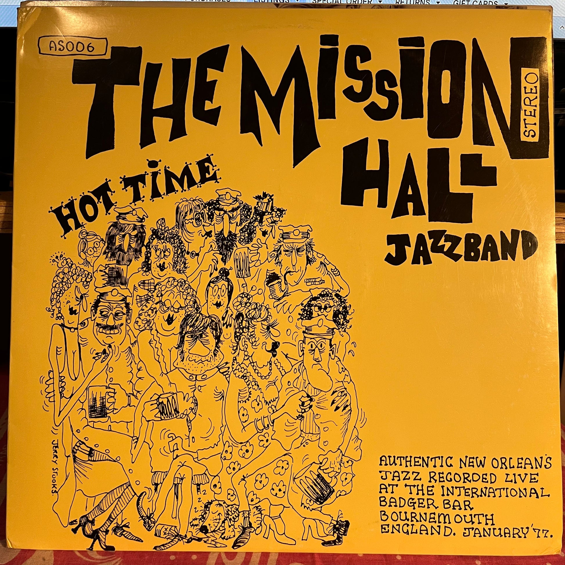 The Mission Hall Jazz Band - Hot Time | Near Mint (NM) Near Mint (NM) - JAZZ / USED *NEAR MINT*