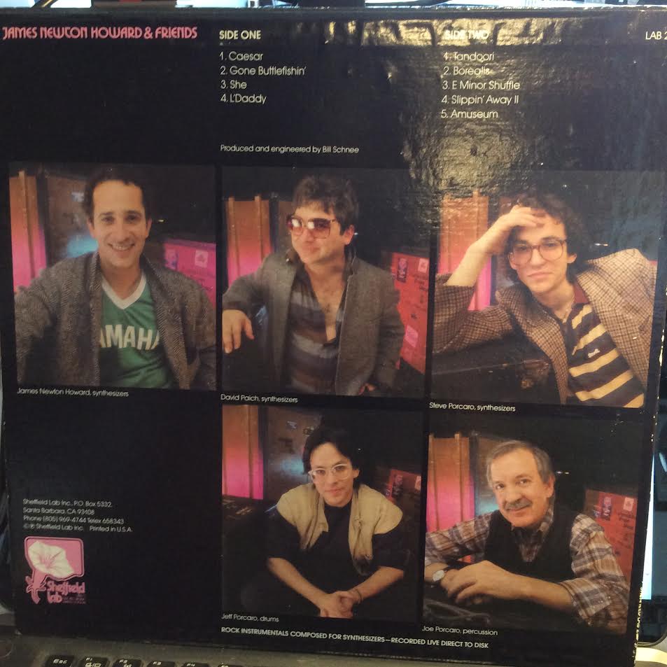 James Newton Howard & Friends (VINYL) | Near Mint (NM) Excellent+ (EX+) - JAZZ / USED *NEAR MINT*