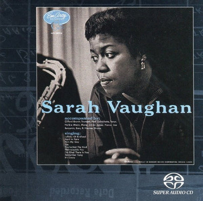 Sarah Vaughan - Sarah Vaughan (SACD) | Near Mint (NM) Near Mint (NM) - JAZZ / USED *NEAR MINT*
