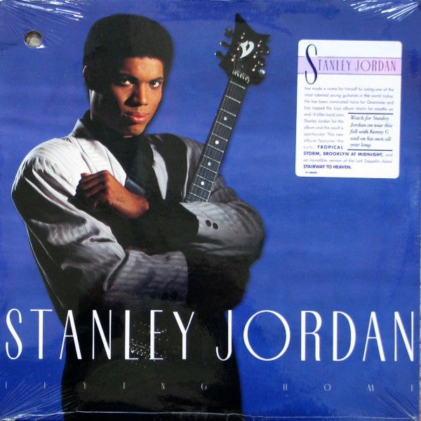 Stanley Jordan - Flying Home | Near Mint (NM) Excellent (EX) - JAZZ / USED *NEAR MINT*