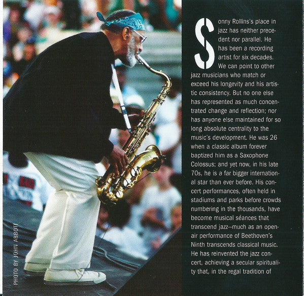 Sonny Rollins - Road Shows, Vol. 1 (CD) | Near Mint (NM) Near Mint (NM) - JAZZ / USED *NEAR MINT*