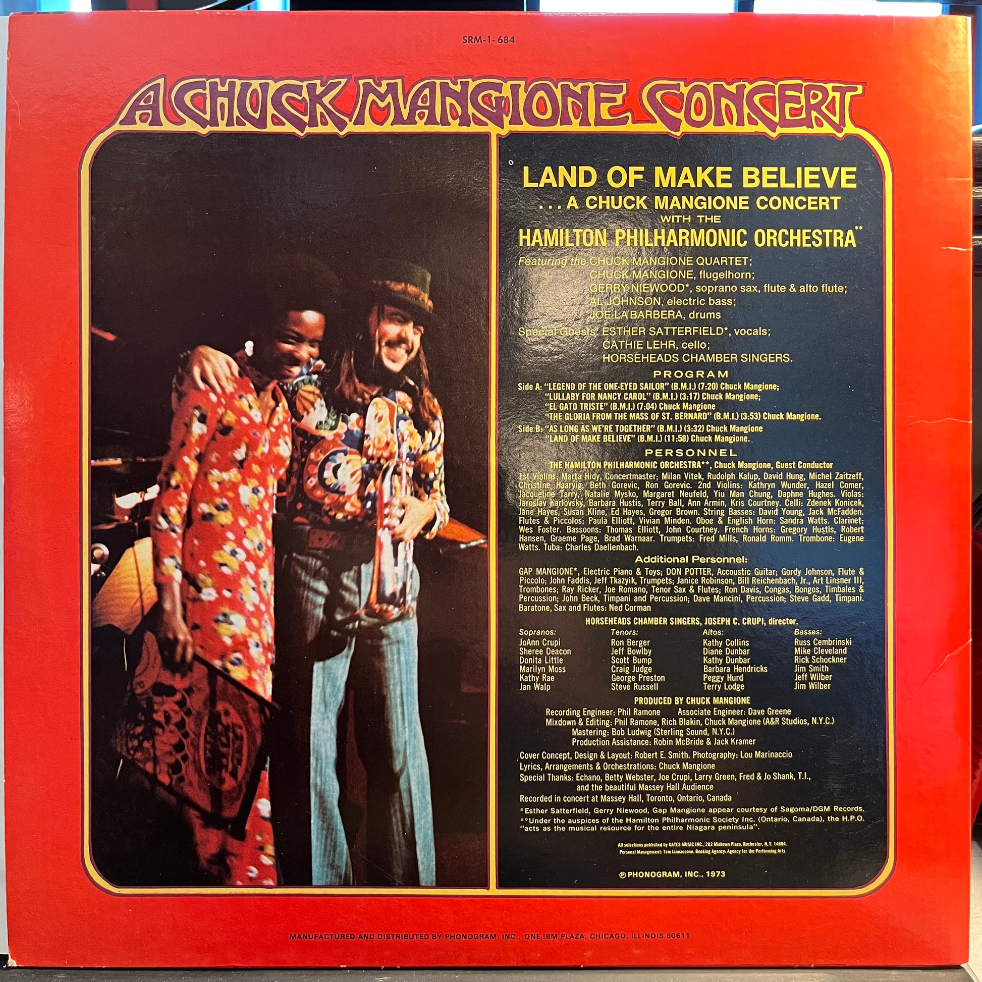 Chuck Mangione - A Chuck Mangione Concert Land Of Make Believe | Near Mint (NM) Near Mint (NM) - JAZZ / USED *NEAR MINT*