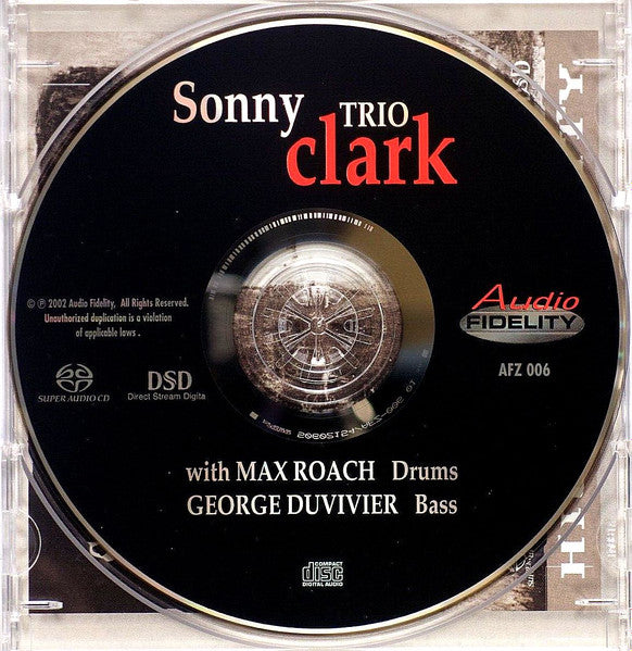 Sonny Clark Trio (SACD) | Near Mint (NM or M-) Near Mint (NM or M-) - JAZZ / USED *NEAR MINT*