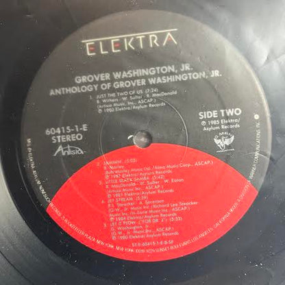Anthology Of Grover Washington Jr. (VINYL) | Near Mint (NM or M-) Excellent+ (EX+) - JAZZ / USED *NEAR MINT*