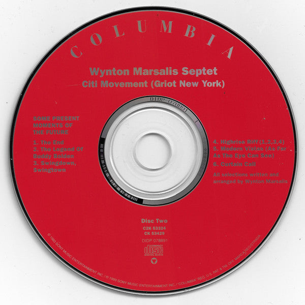 Citi Movement (Griot New York) (2xCD) | Near Mint (NM or M-) Near Mint (NM or M-) - JAZZ / USED *NEAR MINT*