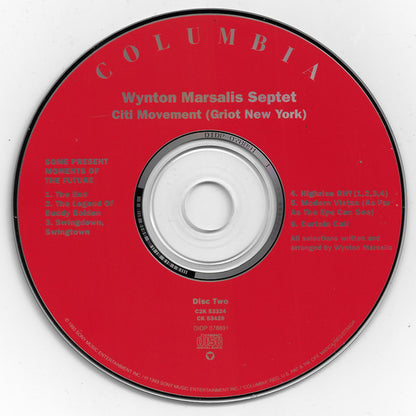 Citi Movement (Griot New York) (2xCD) | Near Mint (NM or M-) Near Mint (NM or M-) - JAZZ / USED *NEAR MINT*