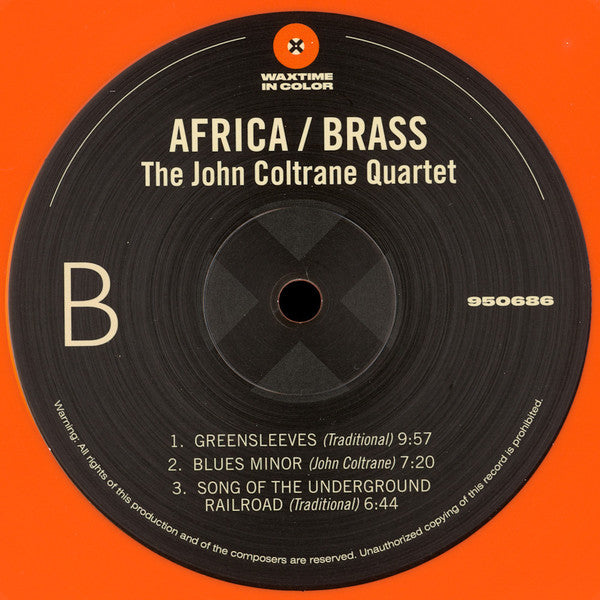 The John Coltrane Quartet - Africa / Brass (VINYL LP WAXTIME IN COLOR 950686 2019) | Near Mint (NM or M-) Near Mint (NM) - JAZZ / USED *NEAR MINT*