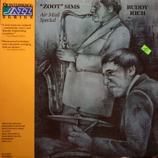 Zoot Sims - Air Mail Special | Near Mint (NM) Near Mint (NM) - JAZZ / USED *NEAR MINT*