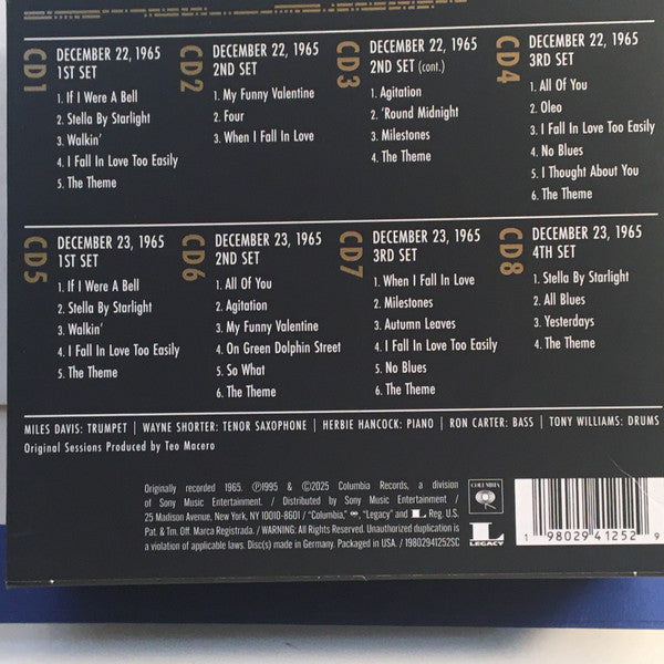 Miles Davis - The Complete Live At The Plugged Nickel 1965 (8x CD BOX SET WITH BOOKLET) | Near Mint (NM) Near Mint (NM) - JAZZ / USED *NEAR MINT*