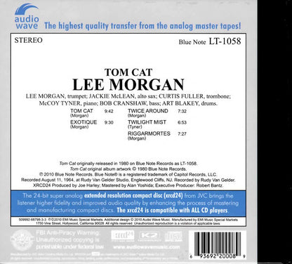 Tom Cat (XR CD) | Near Mint (NM or M-) Near Mint (NM or M-) - JAZZ / USED *NEAR MINT*