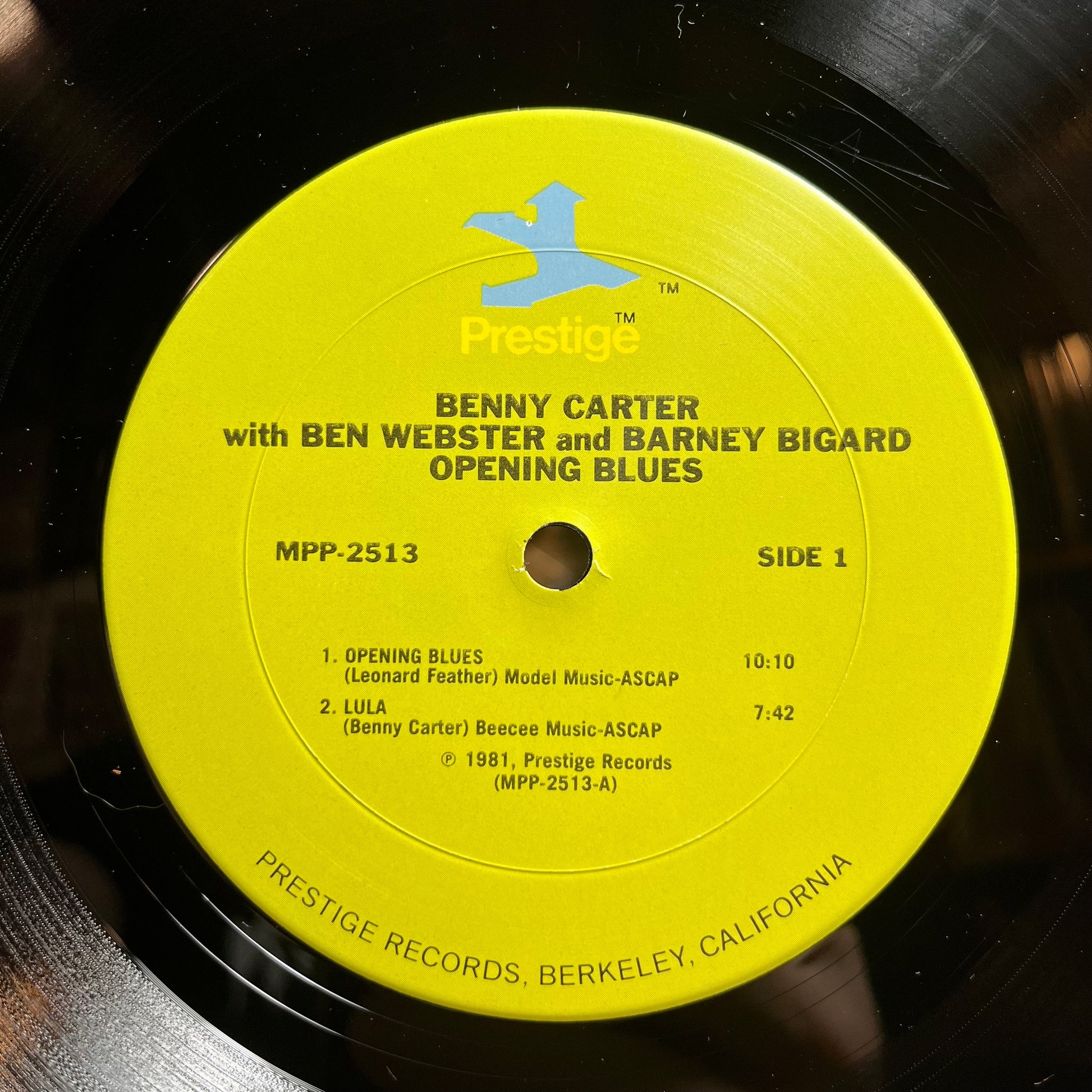Opening Blues (LP) | Near Mint (NM) Near Mint (NM) - JAZZ / USED *NEAR MINT*