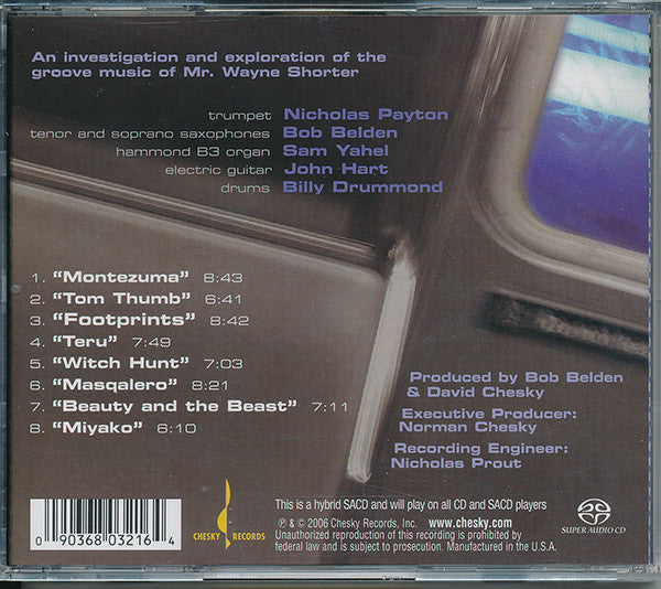 Nicholas Payton - Mysterious Shorter (SACD) | Near Mint (NM) Near Mint (NM) - JAZZ / USED *NEAR MINT*