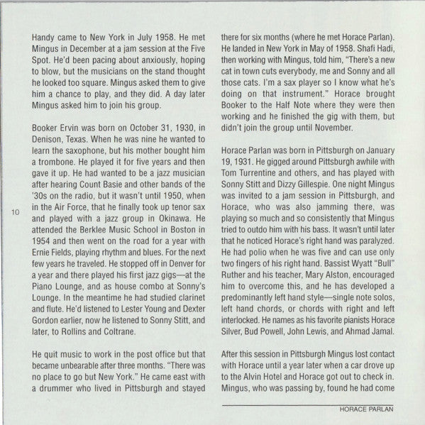 Mingus Ah Um (SACD) | Near Mint (NM or M-) Near Mint (NM or M-) - JAZZ / USED *NEAR MINT*