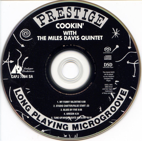 Cookin' With The Miles Davis Quintet (SACD) | Near Mint (NM or M-) Near Mint (NM or M-) - JAZZ / USED *NEAR MINT*
