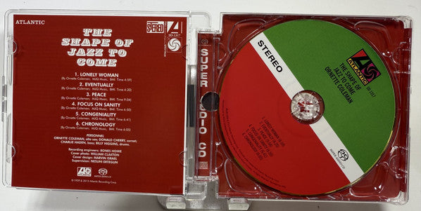 The Shape Of Jazz To Come (SACD) | Near Mint (NM or M-) Near Mint (NM or M-) - JAZZ / USED *NEAR MINT*