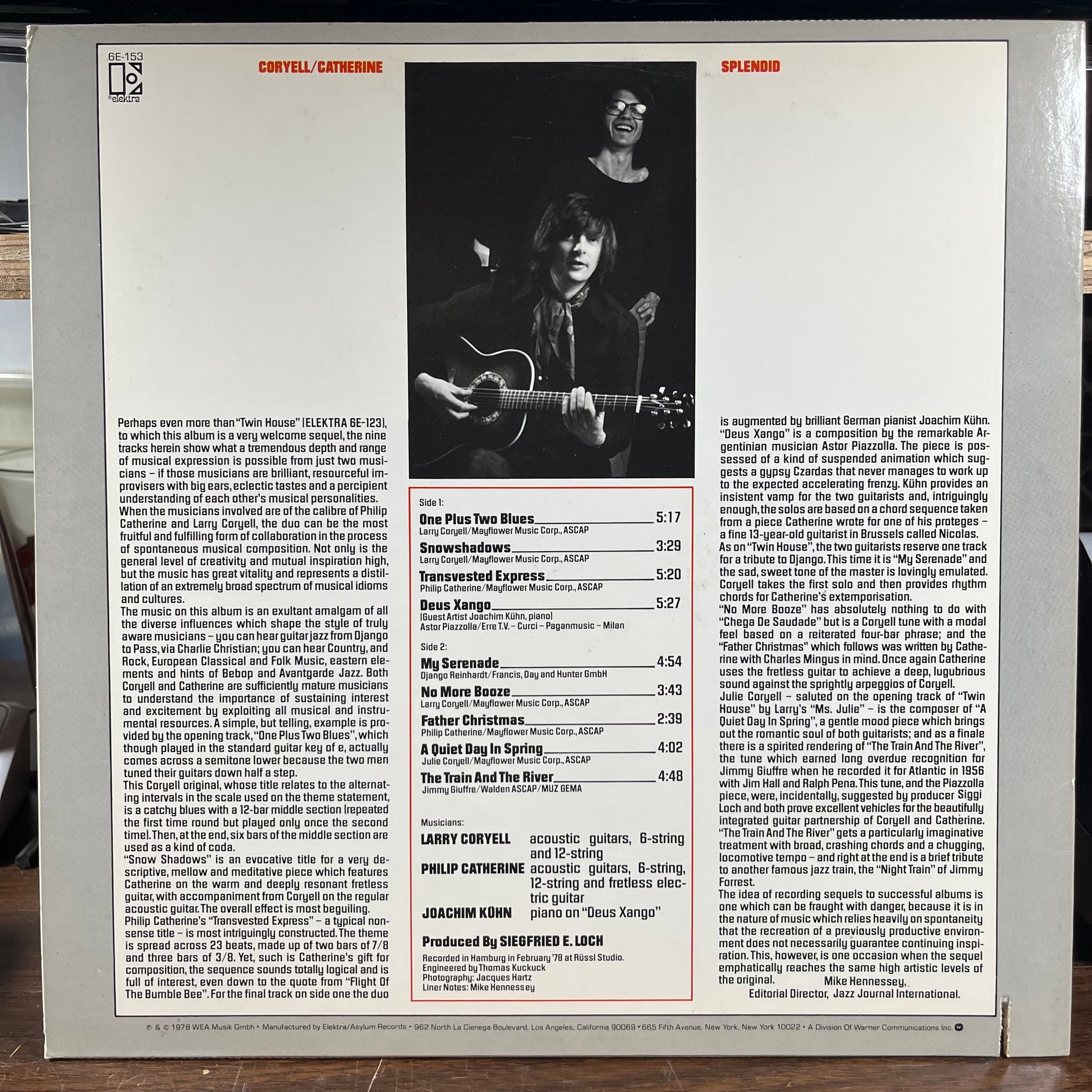 Splendid (LP) | Near Mint (NM) Near Mint (NM) - JAZZ / USED *NEAR MINT*