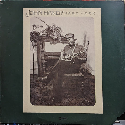 John Handy - Hard Work *TERRE HAUTE/PROMO* | Near Mint (NM) Excellent (EX) - JAZZ / USED *NEAR MINT*