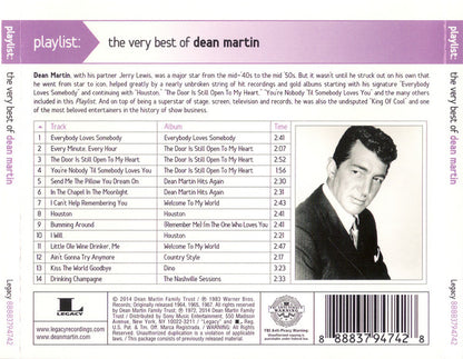 Playlist: The Very Best Of Dean Martin (CD) | Near Mint (NM) Excellent+ (EX+) - JAZZ / USED *NEAR MINT*
