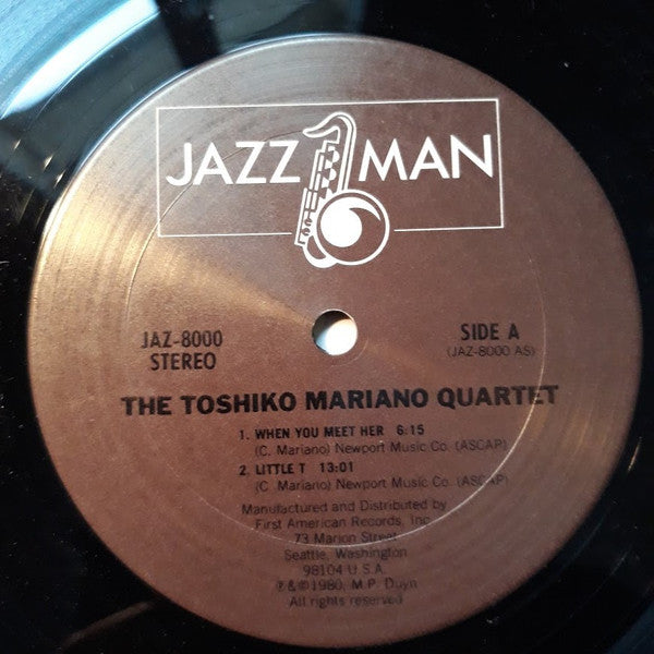 Toshiko Mariano Quartet - Toshiko Mariano Quartet | Near Mint (NM) Near Mint (NM) - JAZZ / USED *NEAR MINT*