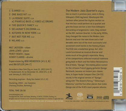 Django (SACD) | Near Mint (NM or M-) Near Mint (NM or M-) - JAZZ / USED *NEAR MINT*