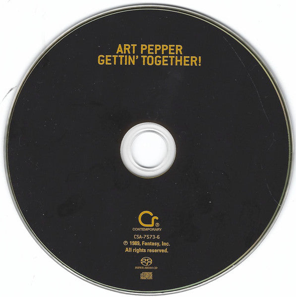 Art Pepper - Gettin' Together! (SACD) | - JAZZ / USED *NEAR MINT*