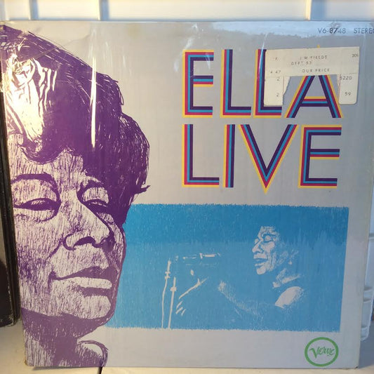 Ella Live (VINYL) | Near Mint (NM or M-) Near Mint (NM or M-) - JAZZ / USED *NEAR MINT*