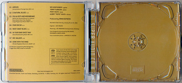 Wes Montgomery - The Incredible Jazz Guitar Of Wes Montgomery (SACD) | Near Mint (NM) Near Mint (NM) - JAZZ / USED *NEAR MINT*
