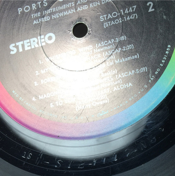 Alfred Newman - Ports Of Paradise *SRC* | Near Mint (NM) Excellent (EX) - JAZZ / USED *NEAR MINT*