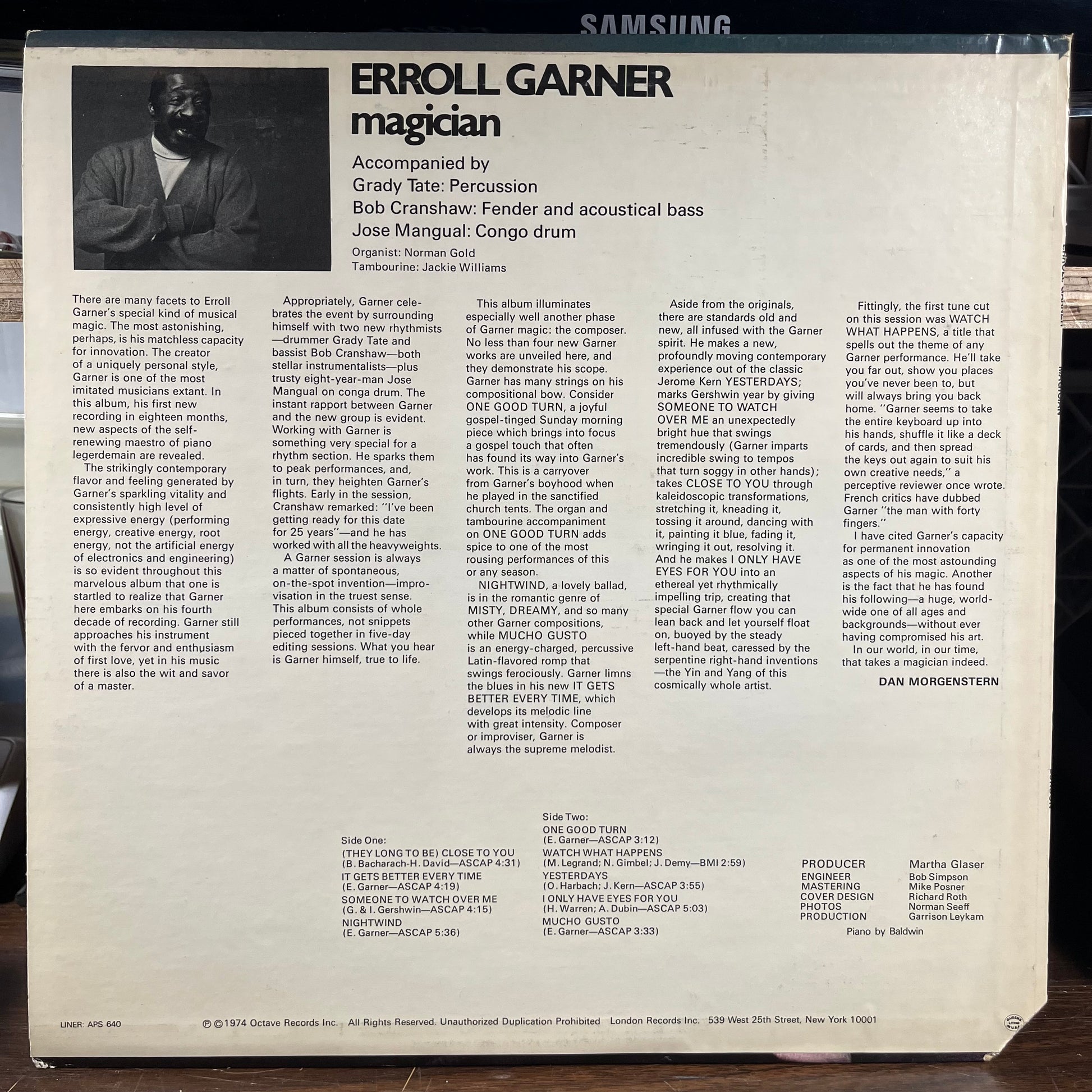 Magician (LP) | Near Mint (NM) Very Good Plus (VG+) - JAZZ / USED *NEAR MINT*