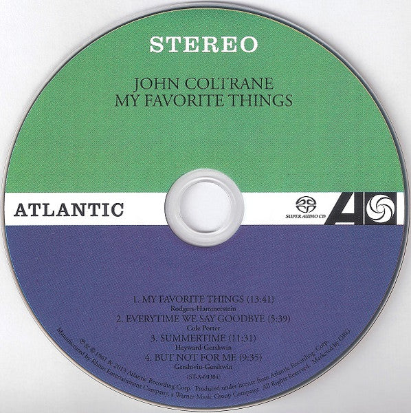 My Favorite Things (SACD) | Near Mint (NM or M-) Near Mint (NM or M-) - JAZZ / USED *NEAR MINT*